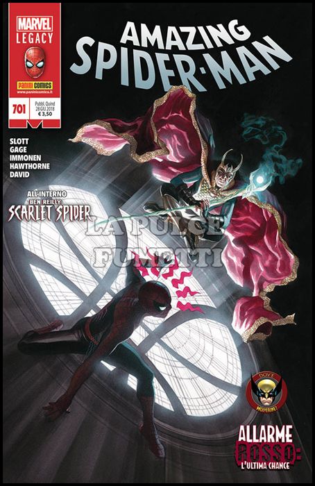 UOMO RAGNO #   701 - AMAZING SPIDER-MAN - MARVEL LEGACY